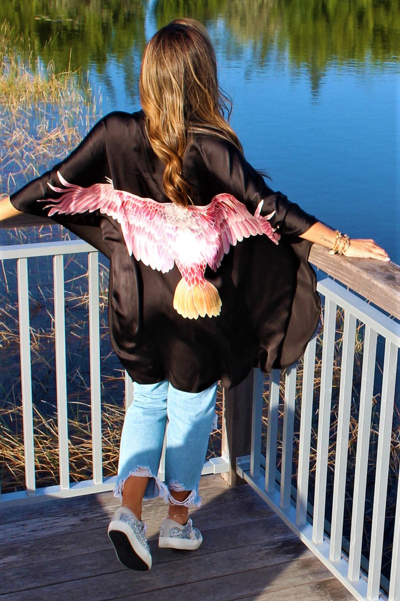 Kuan Yin Goddess Wings Kimono 85cm