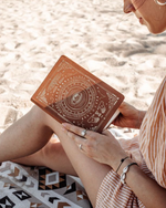 Magic Of  I - VEGAN LEATHER JOURNAL - LINED.                                                                Buttery to the touch, high quality and attention to detail, imbued with magic and intention for all of your journaling purposes.