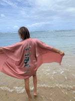 Selene Moon Goddess - Moon Phases Kimono Pink