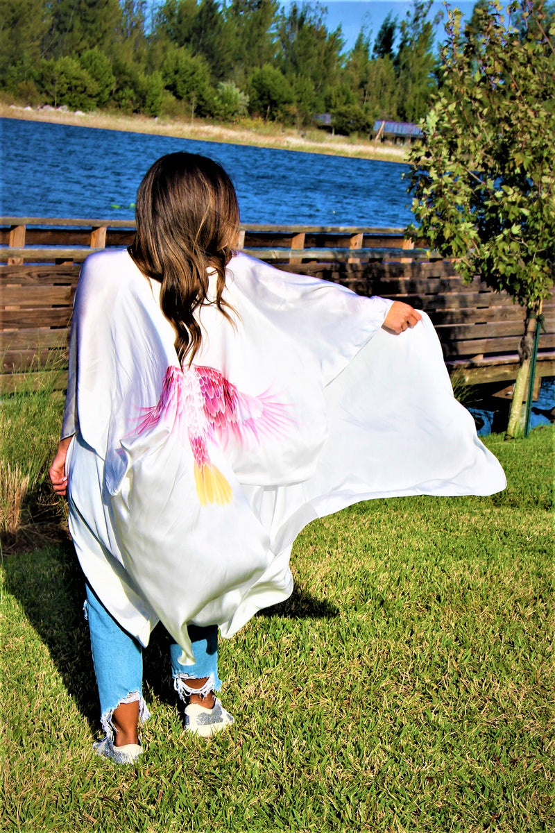 Kuan Yin Goddess Wings Kimono 85cm