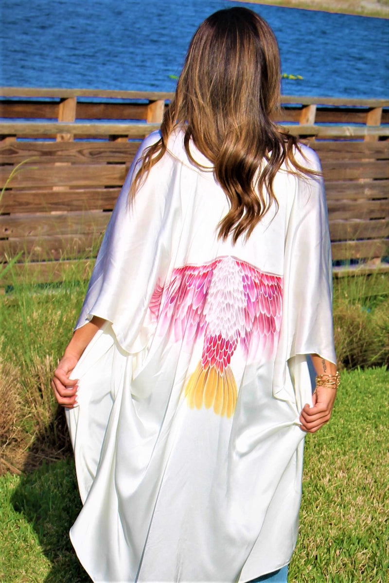 Kuan Yin Goddess Wings Kimono 85cm